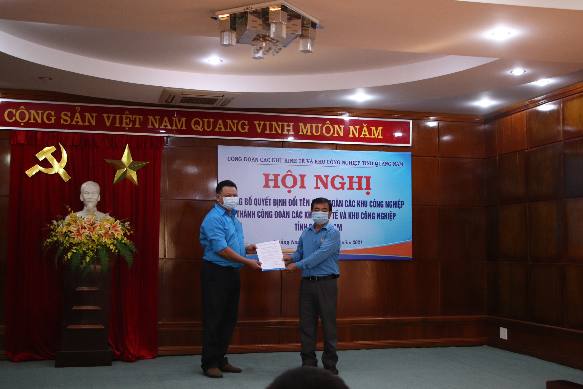 Ra mắt Công đoàn các Khu kinh tế và Khu công nghiệp Quảng Nam