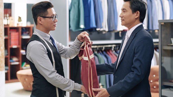 Dịch vụ may suit cưới tại nhà - Ảnh 4.