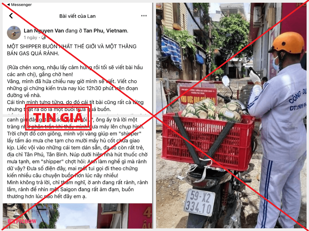 Diễn biến mới nhất vụ "shipper giao hũ cốt đựng trong giỏ nhựa" ở quận Tân Phú