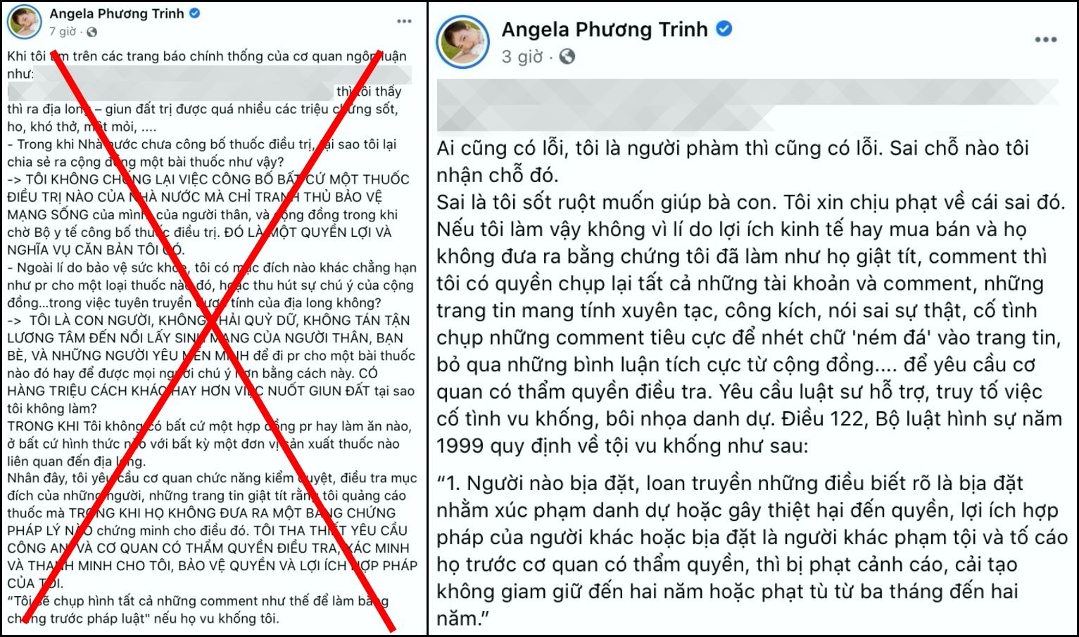 Bị chỉ tr&iacute;ch v&igrave; b&agrave;y c&aacute;ch chữa Covid-19 t&agrave;o lao, Angela Phương Trinh n&oacute;i g&igrave;? - Ảnh 3.