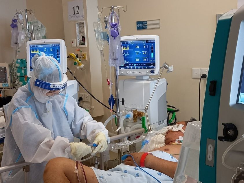Thanh toán phí khám chữa bệnh BHYT cho bệnh nhân tại bệnh viện dã chiến