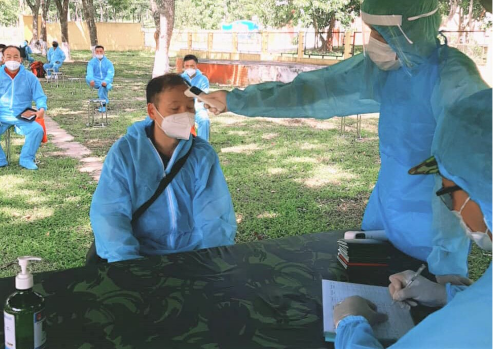 Thanh Hóa đón 190 công dân có hoàn cảnh đặc biệt khó khăn từ TP HCM về quê