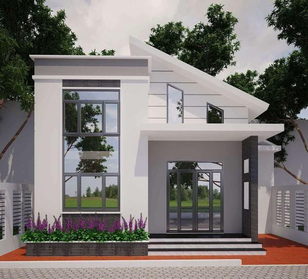 Những mẫu nhà cấp 4 khoảng 100 triệu đồng gây sốt - Ảnh 3.
