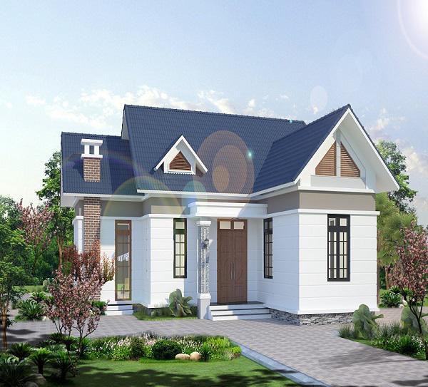 Những mẫu nhà cấp 4 khoảng 100 triệu đồng gây sốt - Ảnh 6.