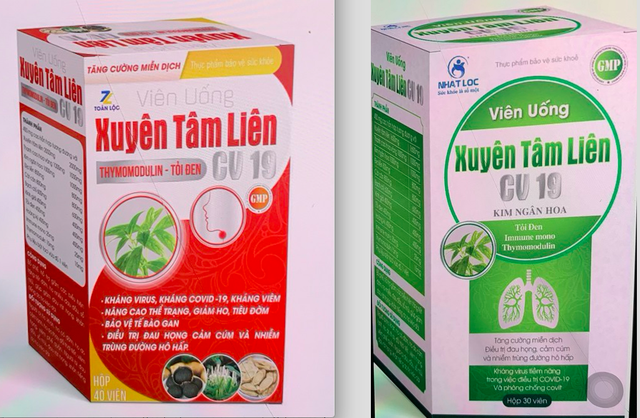 Rà soát các sản phẩm tự công bố có thành phần xuyên tâm liên - Ảnh 1.