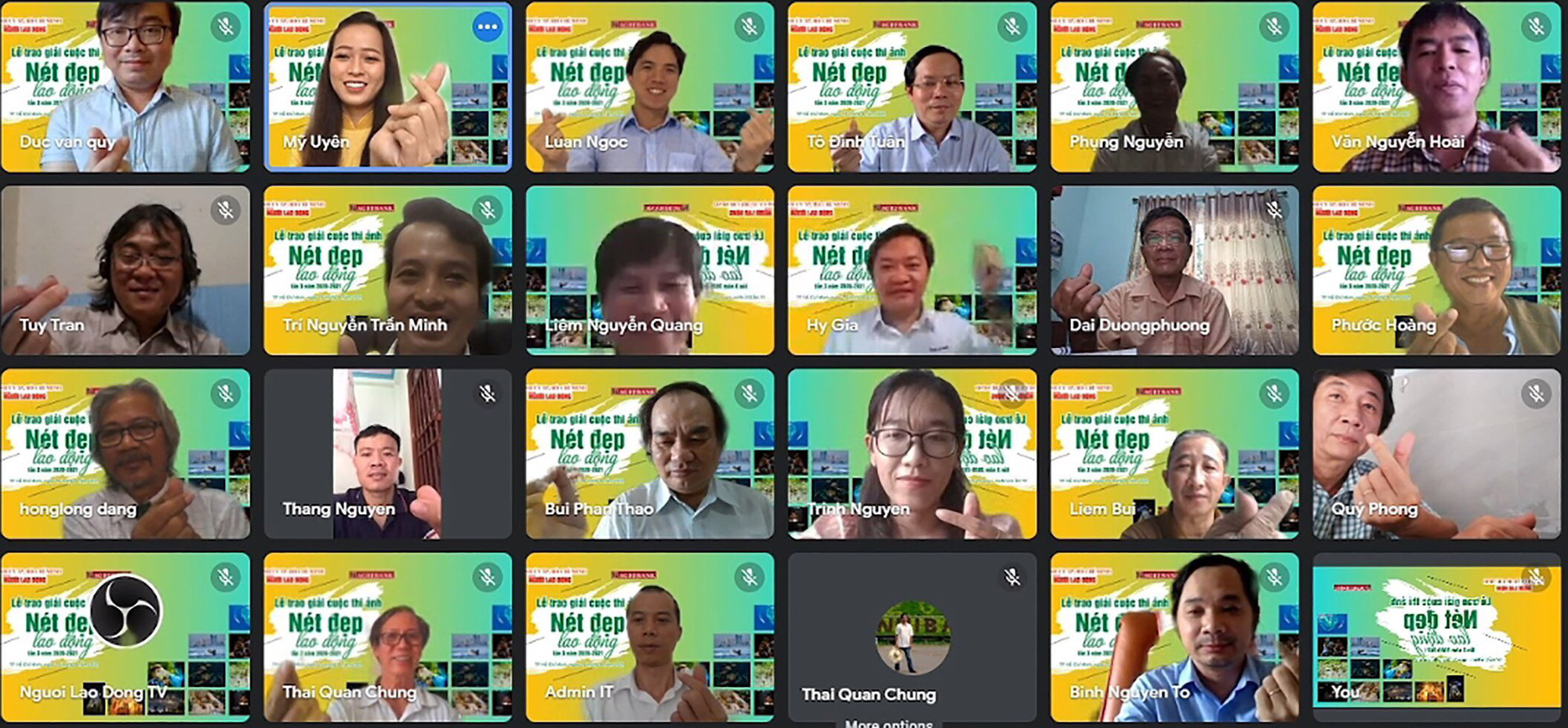 Báo Người Lao Động trao 11 giải thưởng trong cuộc thi ảnh "Nét đẹp lao động" lần 3
