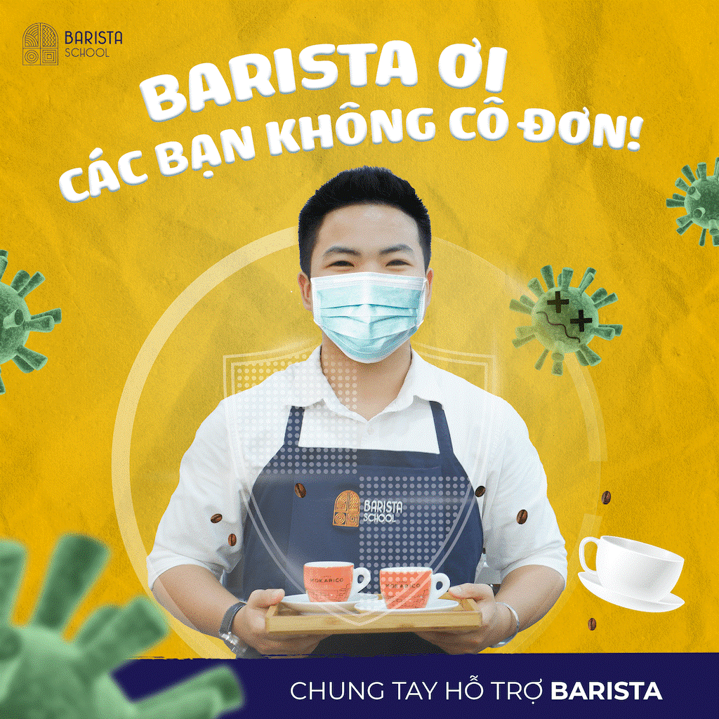 Phát động Quỹ hỗ trợ Barista và Nhân viên phục vụ ngành pha chế cà phê