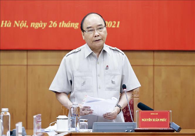 Chủ tịch nước Nguyễn Xuân Phúc chủ trì họp Ban Chỉ đạo Cải cách tư pháp Trung ương
