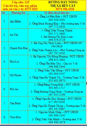 Bình Dương: Người dân có thể gọi trực tiếp cho lãnh đạo phường, xã, thị trấn khi cần hỗ trợ - Ảnh 8.