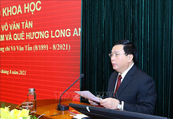 Võ Văn Tần - Tấm gương ngời sáng về đạo đức cách mạng