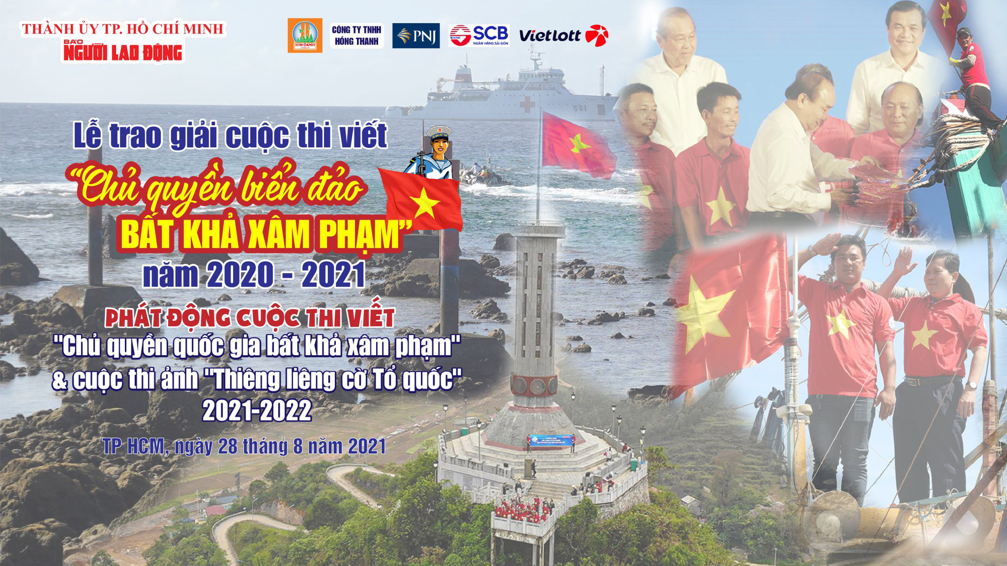 Sáng nay, trao giải cuộc thi viết "Chủ quyền biển đảo bất khả xâm phạm"