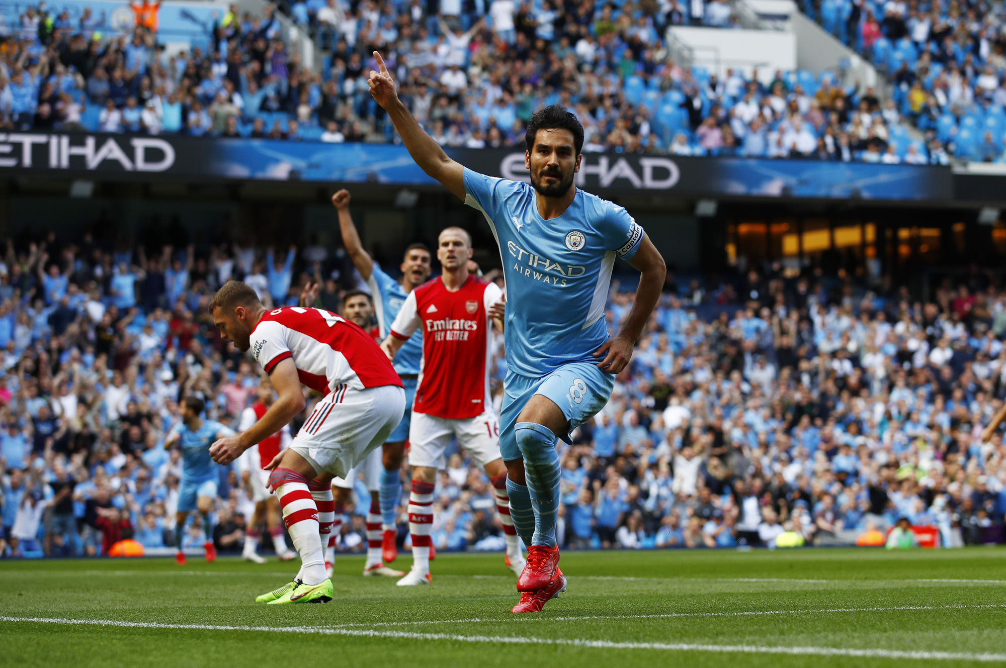 Công cùn thủ kém, Arsenal thua thảm 0-5 trước Man City - Ảnh 2.