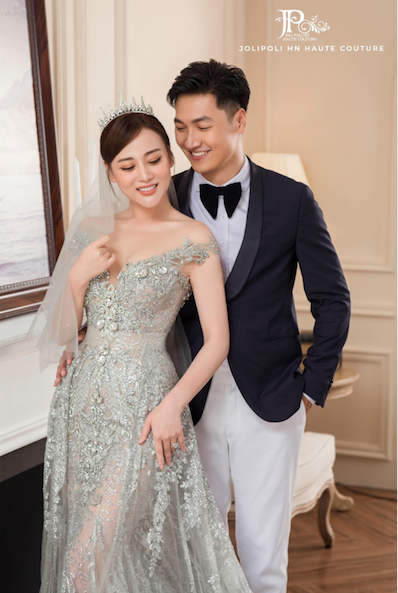Trọn bộ ảnh cưới ngọt ngào của Long - Nam Hương vị tình thân - Ảnh 7.