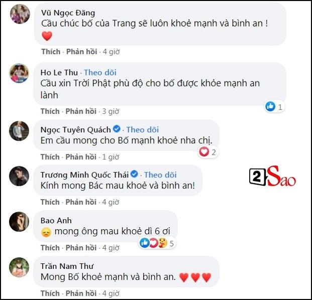 Sao Việt cầu nguyện cho sức khỏe của bố NSƯT Ho&agrave;i Linh - Ảnh 2.