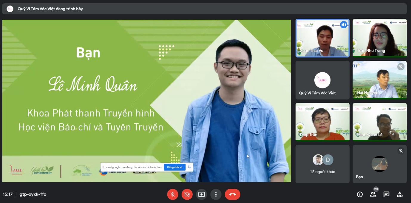 Quỹ V&igrave; Tầm V&oacute;c Việt tổng kết giai đoạn 1 của dự &aacute;n &ldquo;Thanh ni&ecirc;n v&igrave; m&ocirc;i trường&rdquo; - Ảnh 5.