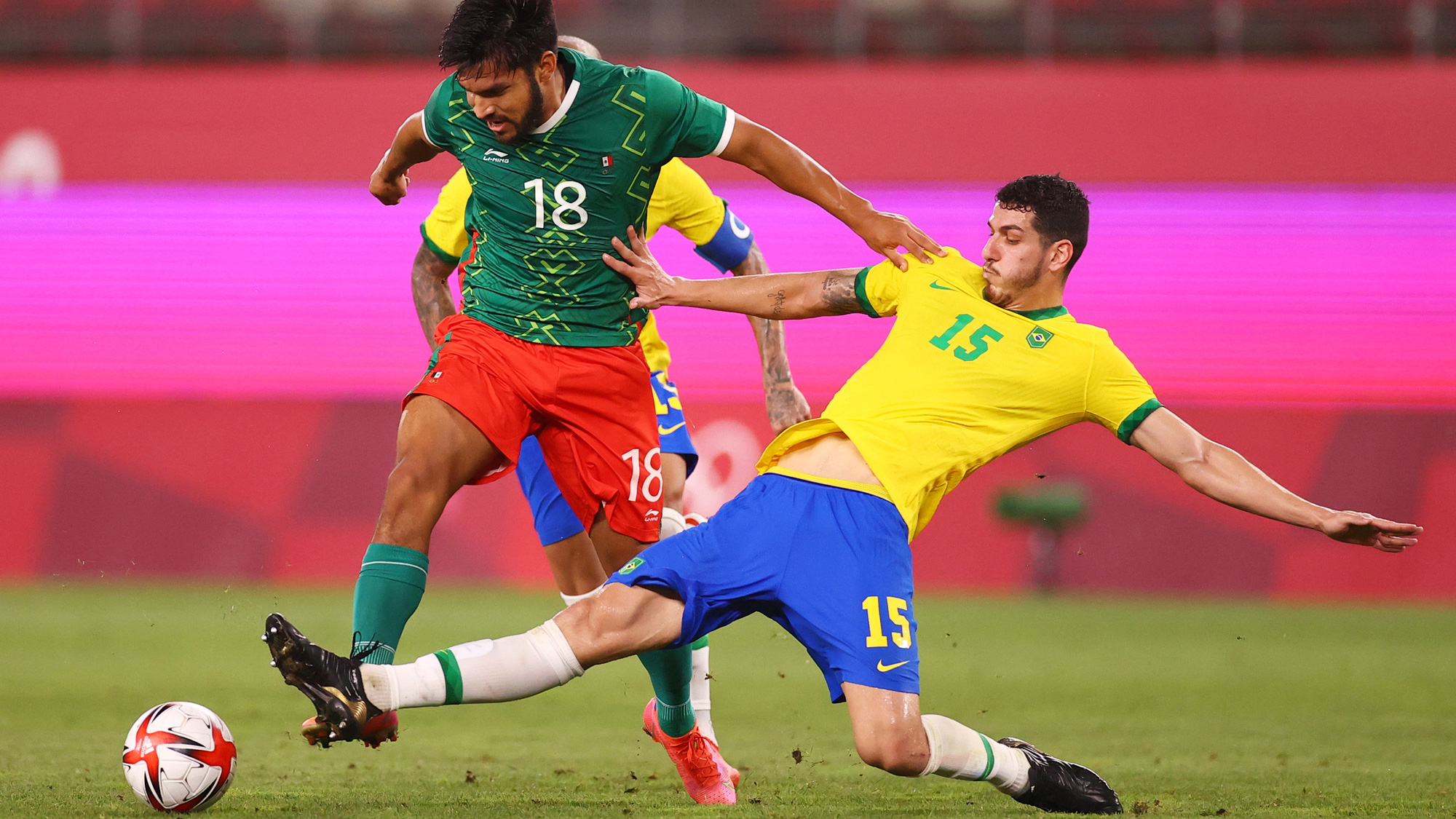 Tuyển Brazil thắng luân lưu, lọt vào chung kết Olympic Tokyo 2020 - Ảnh 1.