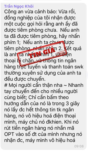 Cẩn trọng với "nấm độc" thông tin