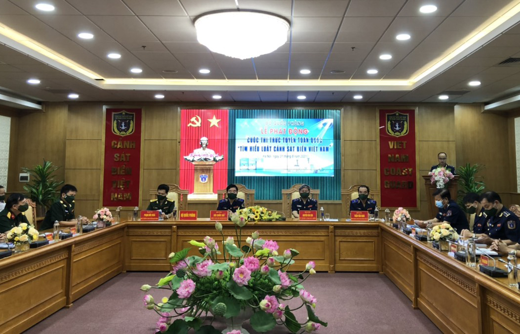 Nhiều giải thưởng thi trực tuyến toàn quốc "Tìm hiểu Luật Cảnh sát biển Việt Nam"