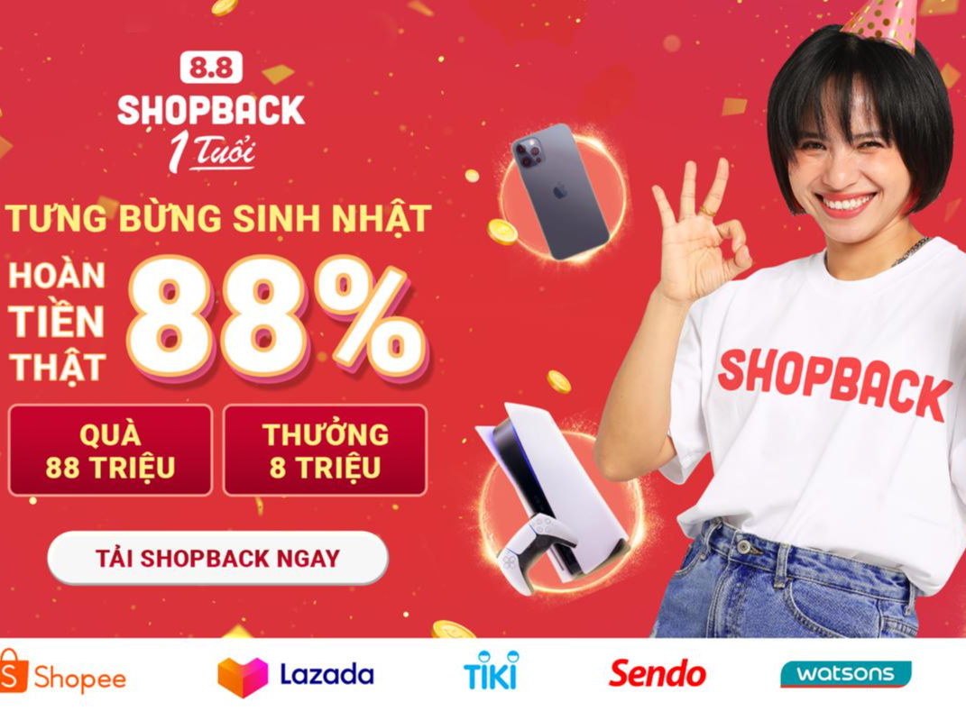 Shopback Việt Nam kỷ niệm một năm hoạt động