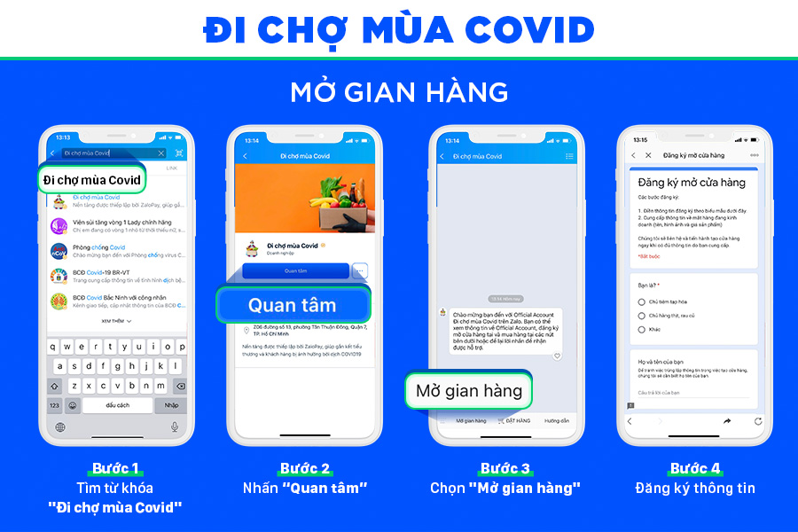 Thêm kênh bán online, tiểu thương "chốt đơn" liên tục giữa mùa dịch