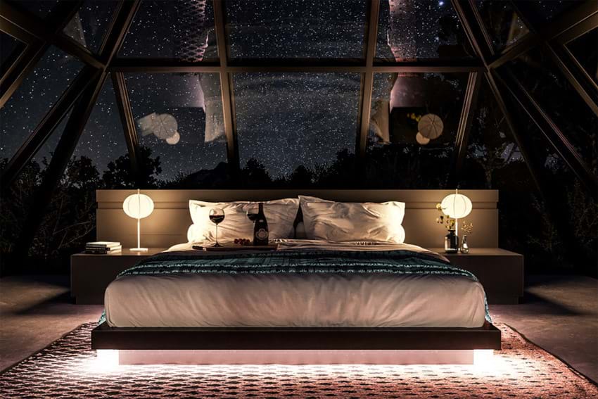 Kim tự tháp bằng kính Nomad’s Pad cho phép bạn đắm mình dưới những vì sao Grand Canyon - Ảnh 5.