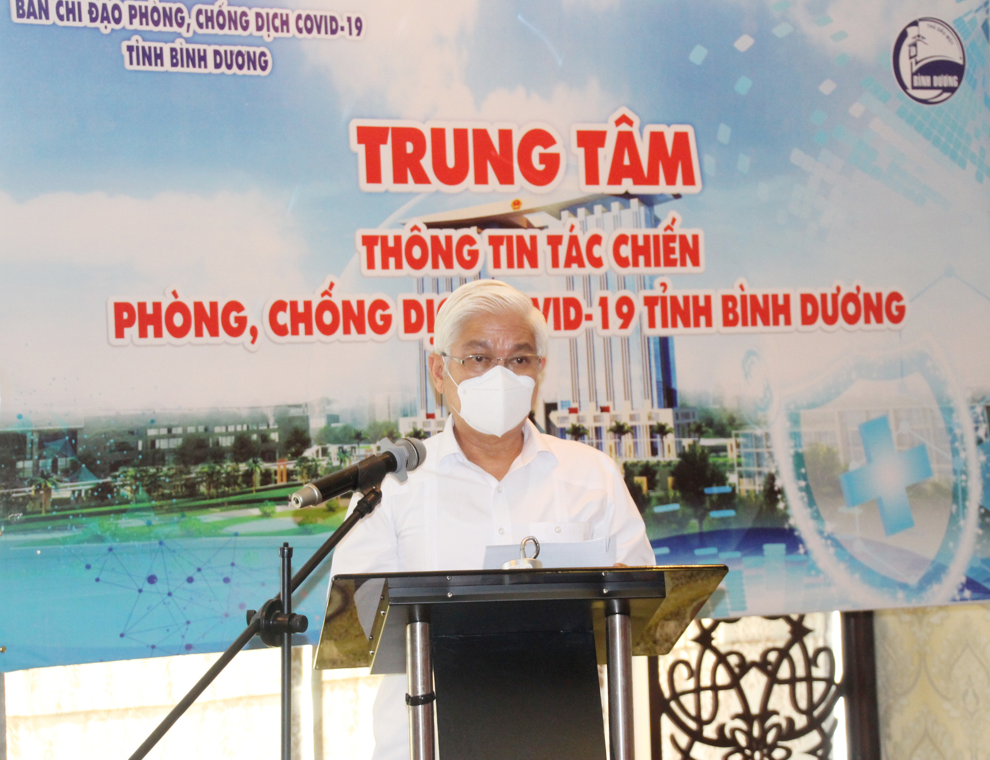 Bình Dương vừa ra mắt  trung tâm tác chiến phòng, chống dịch Covid-19