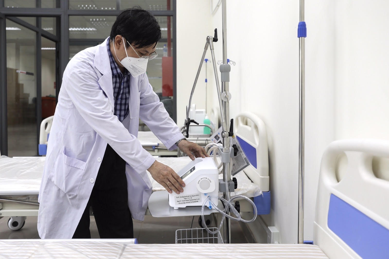 Kh&aacute;nh th&agrave;nh 3 trung t&acirc;m hồi sức bệnh nh&acirc;n Covid-19 tại TP HCM - Ảnh 13.