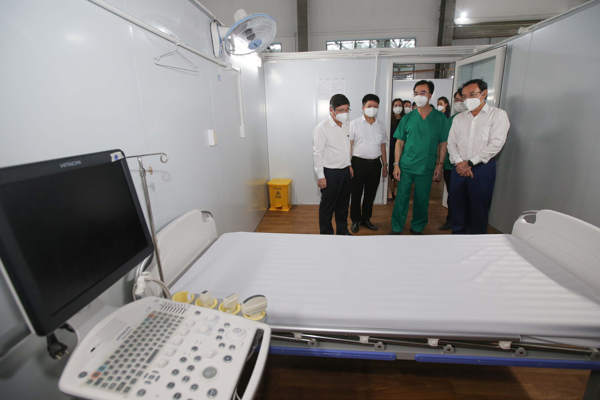 Kh&aacute;nh th&agrave;nh 3 trung t&acirc;m hồi sức bệnh nh&acirc;n Covid-19 tại TP HCM - Ảnh 5.