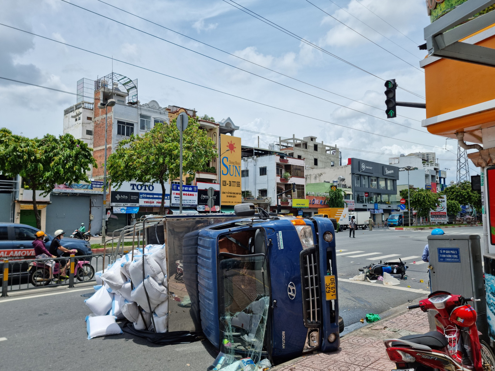 Tai nạn thương tâm ở quận 6, TP HCM