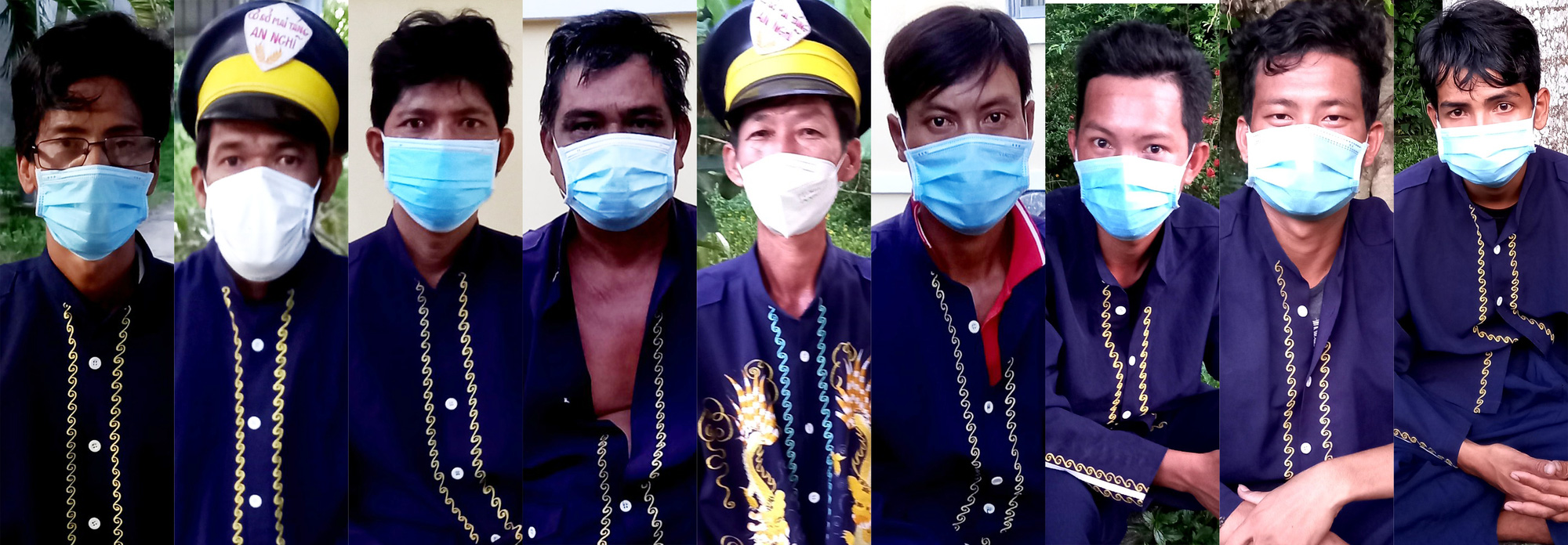 10 người “ngụy trang” trên xe cấp cứu tư nhân để đến đám tang