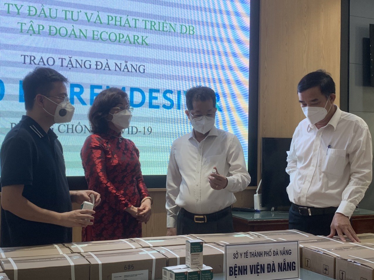 Đà Nẵng tiếp nhận 5.000 lọ thuốc Remdesivir điều trị Covid-19