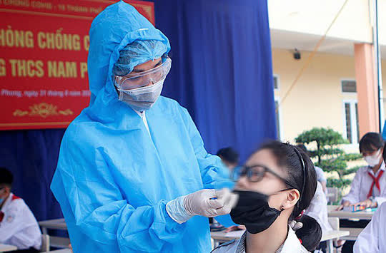Nhiều giáo viên mắc Covid-19, một huyện ở Nam Định hoãn ngày tựu trường