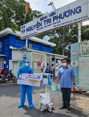 Doanh nghiệp ch&acirc;u &Acirc;u tặng m&aacute;y thở cho TP HCM v&agrave; B&igrave;nh Dương - Ảnh 1.