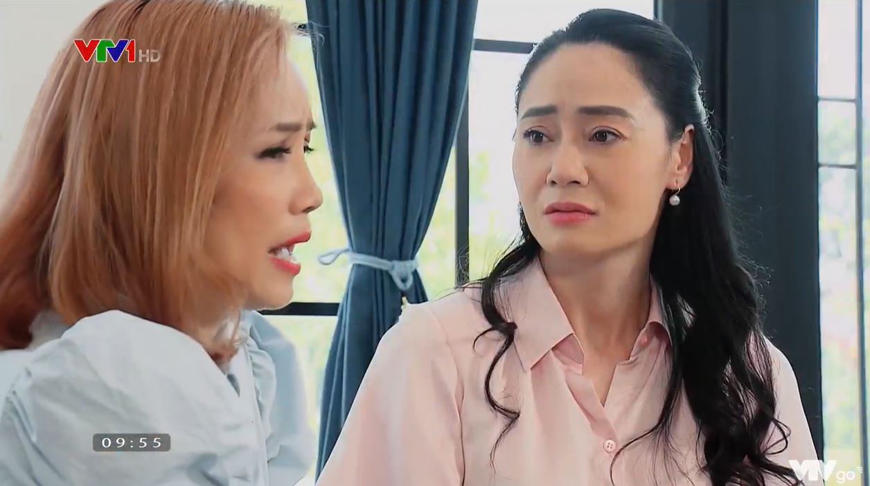Hương vị t&igrave;nh th&acirc;n phần 2 tập 33 (tập 104): B&agrave; Xu&acirc;n &ecirc; chề sau c&uacute; lừa từ thiện của Hưng - Nguyệt - Ảnh 1.