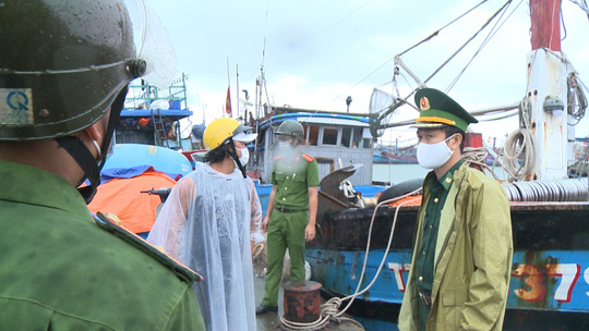 Miền Trung đang mưa tầm tã, ruộng lúa ngã đổ, 1 tàu gặp nạn - Ảnh 14.