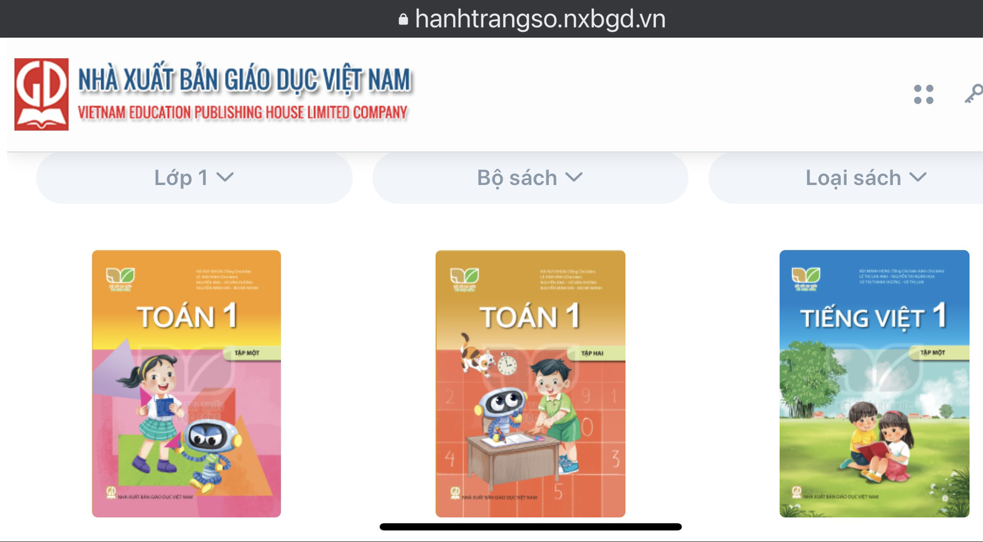 Báo Người Lao Động điện tử giúp học sinh, giáo viên tiếp cận sách giáo khoa số