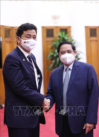 Chủ tịch nước Nguyễn Xuân Phúc tiếp Bộ trưởng Quốc phòng Nhật Bản - Ảnh 5.