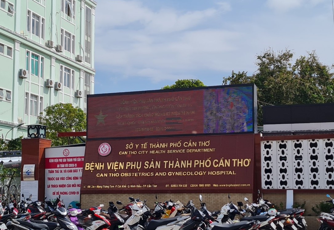 Phong tỏa tạm thời Bệnh viện Phụ sản TP Cần Thơ liên quan ca F0