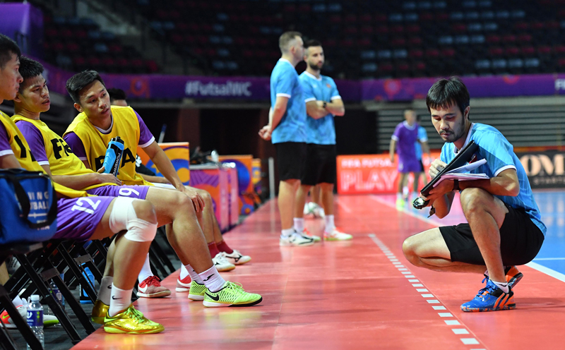Futsal Việt Nam cần có điểm khi chạm trán Cộng hòa Czech