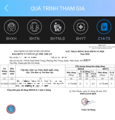 Hướng dẫn xem thông báo xác nhận đóng bảo hiểm xã hội trên VssID - Ảnh 4.