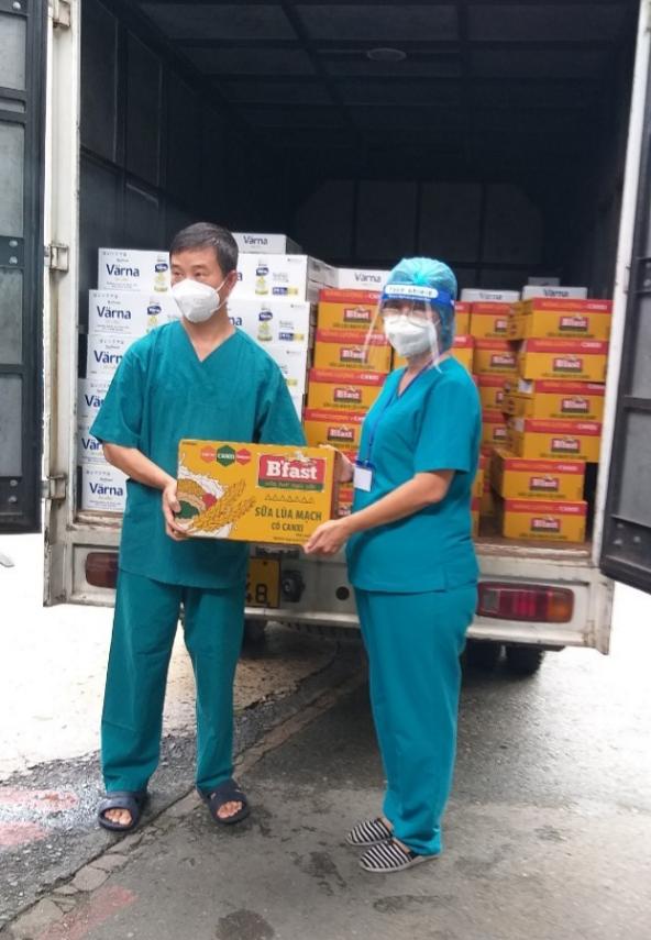 150.000 sản phẩm dinh dưỡng được Masan trao tặng đến bệnh nh&acirc;n điều trị Covid-19 - Ảnh 1.