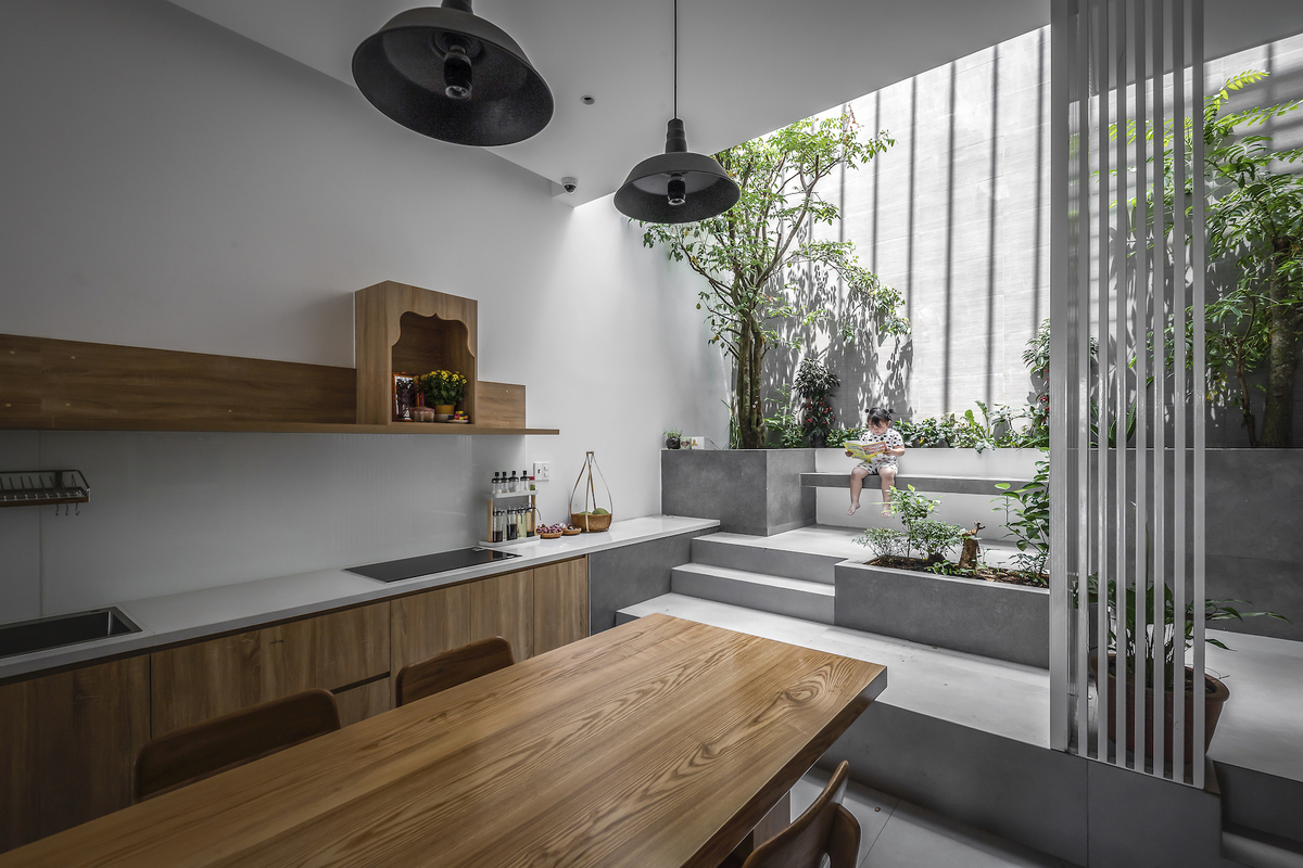 Những căn bếp Việt đầy nắng, gi&oacute; v&agrave; c&acirc;y xanh - Ảnh 6.