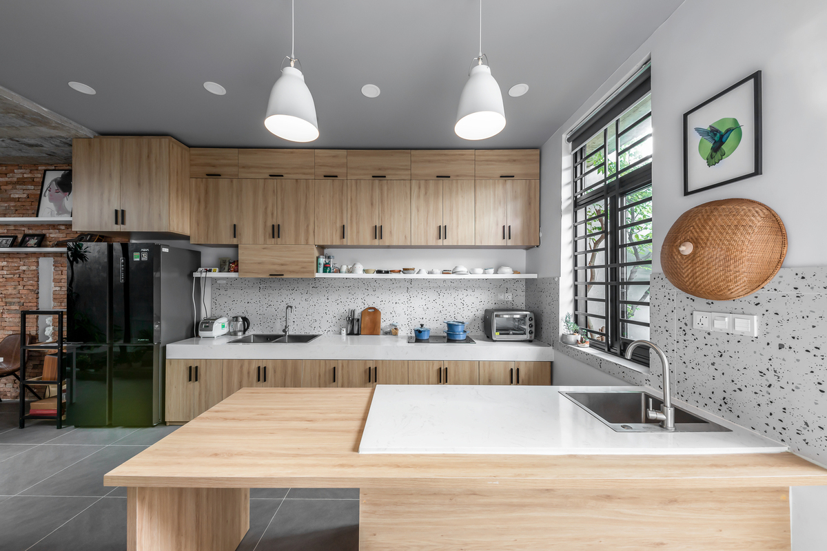 Những căn bếp Việt đầy nắng, gi&oacute; v&agrave; c&acirc;y xanh - Ảnh 9.