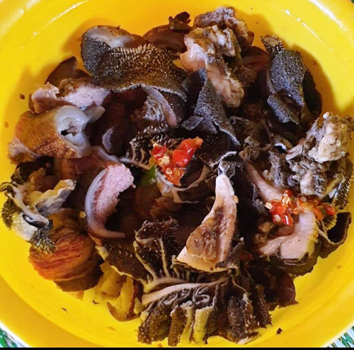 B&ograve; nướng lụi chấm muối kiến v&agrave;ng - Ảnh 2.