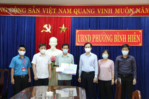 Hỗ trợ đoàn viên, người lao động khó khăn