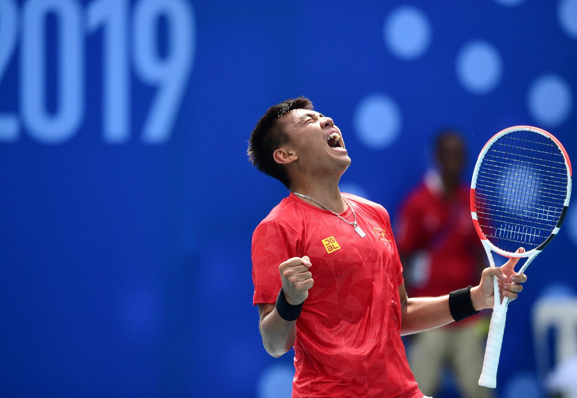 L&yacute; Ho&agrave;ng Nam gi&uacute;p Việt Nam lấy suất dự play-off Davis Cup 2021 - Ảnh 2.