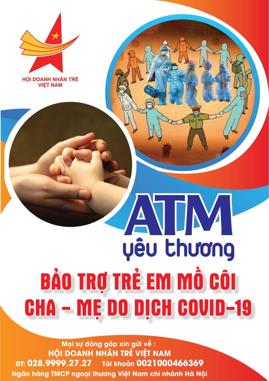Doanh nhân trẻ nhận bảo trợ trẻ mồ côi do dịch Covid-19