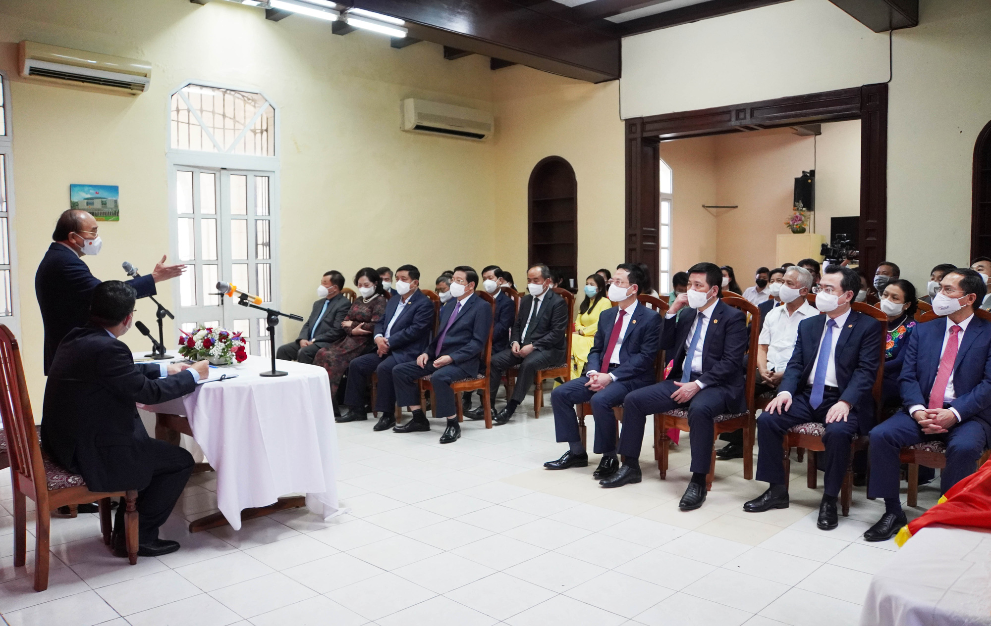 Chủ tịch nước: Sẽ b&agrave;n với Cuba về cung cấp, chuyển giao c&ocirc;ng nghệ vắc-xin ngừa Covid-19 - Ảnh 2.