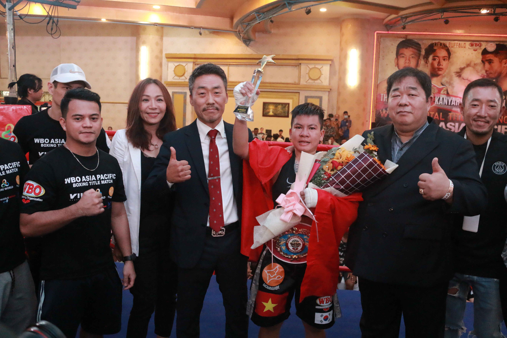 Nguyễn Thị Thu Nhi h&aacute;o hức so găng tranh đai v&ocirc; địch thế giới WBO - Ảnh 4.