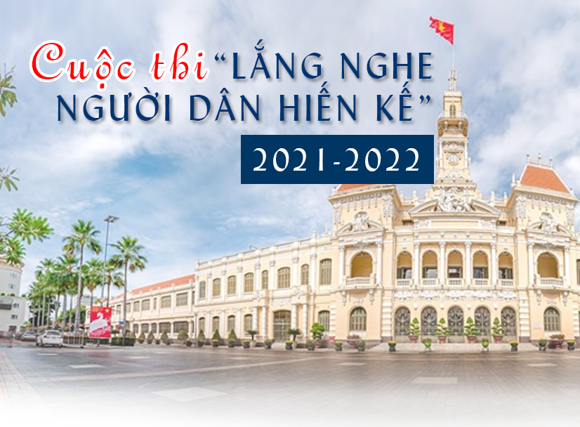 Mời tham gia cuộc thi "Lắng nghe người dân hiến kế" lần 3